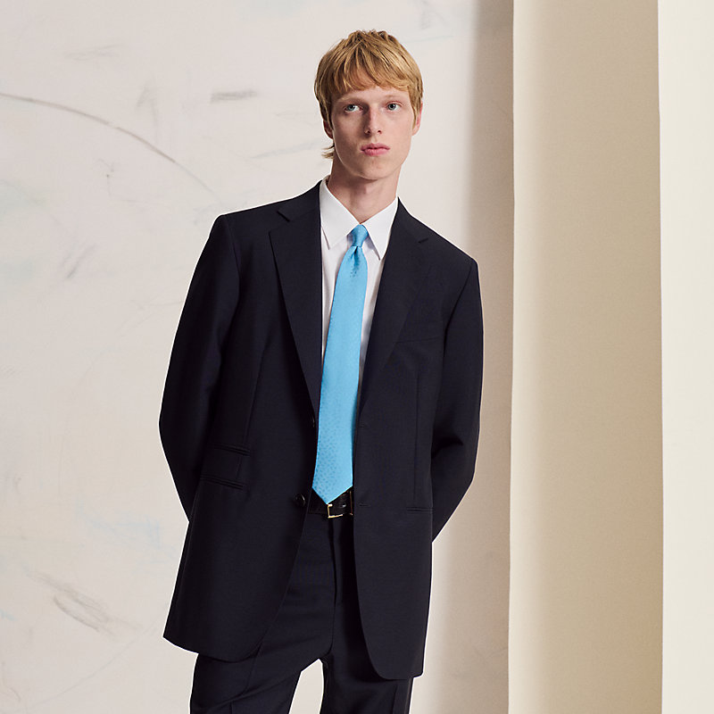 エルメス　CRAVATE FACONNEE TWIL FACONNEE Faconnee Upside Down tie | Hermès USA